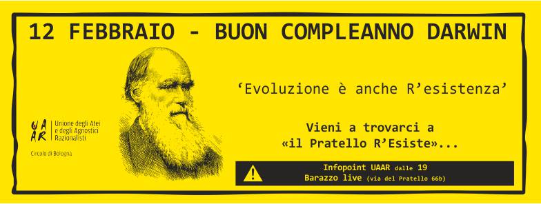 Buon compleanno Darwin - Evoluzione è anche R'esistenza